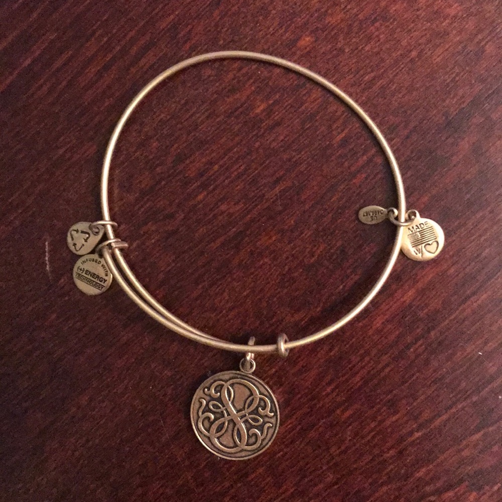 Gold Alex and Ani bracelet
